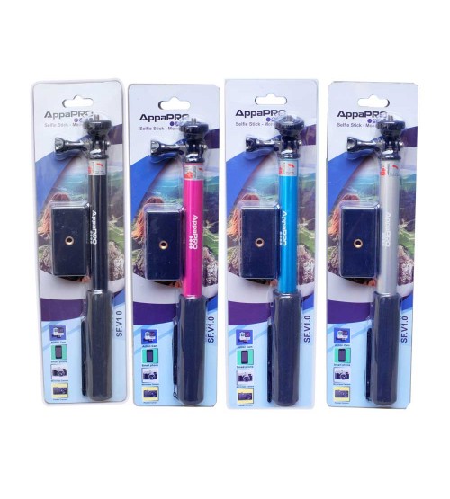 Tongsis Appa PRO SF.V1.0 Multifunctional Monopod for Xiaomi Yi, GoPro, & Smartphone